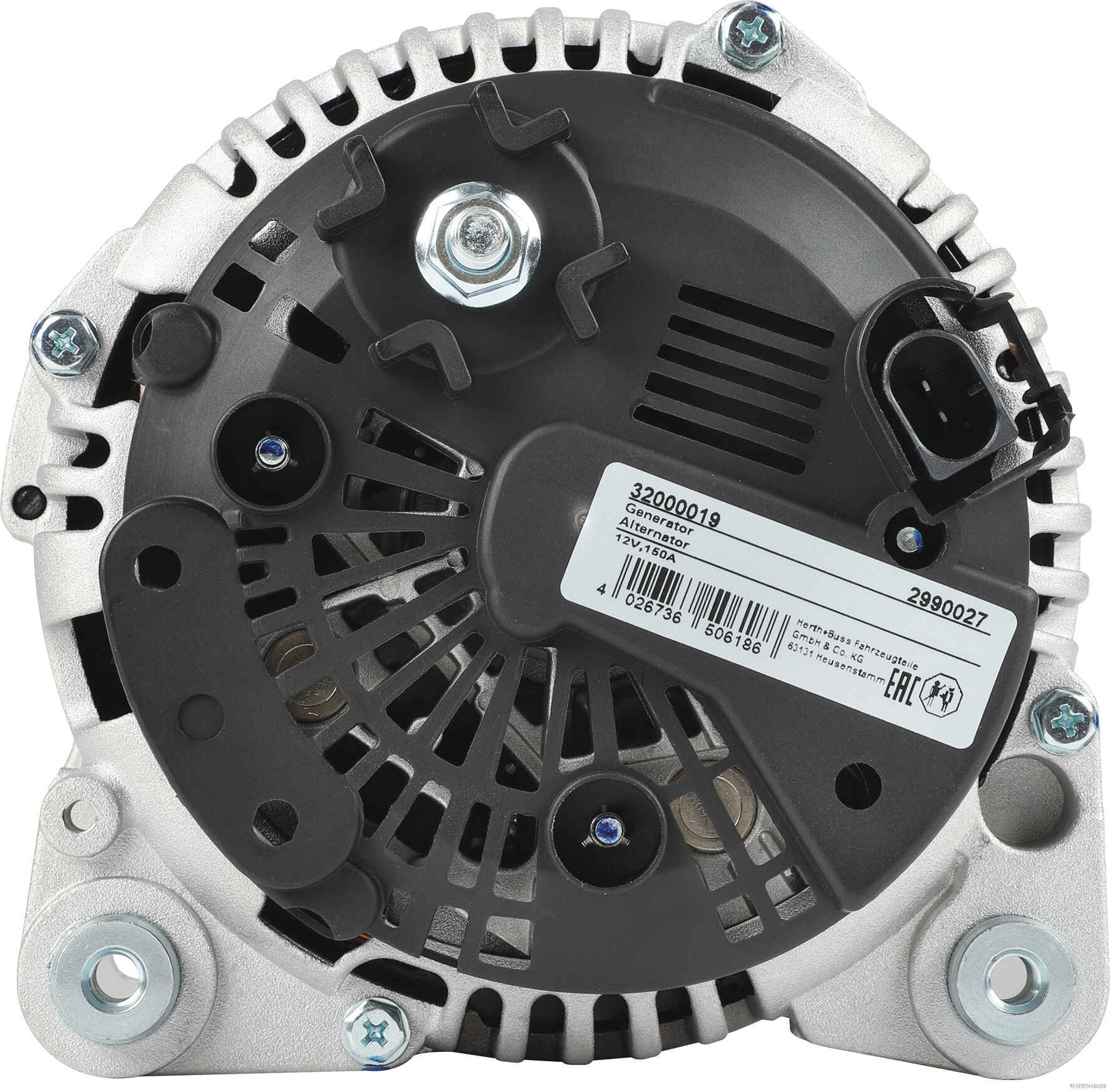 Ilustracja 32000019 HERTH+BUSS ELPARTS alternator