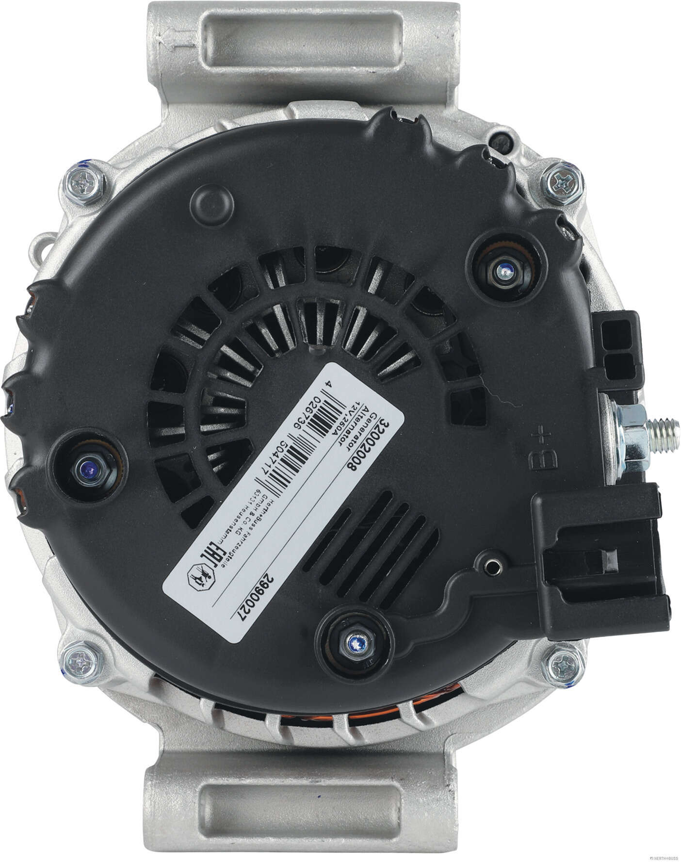 Ilustracja 32002008 HERTH+BUSS ELPARTS alternator