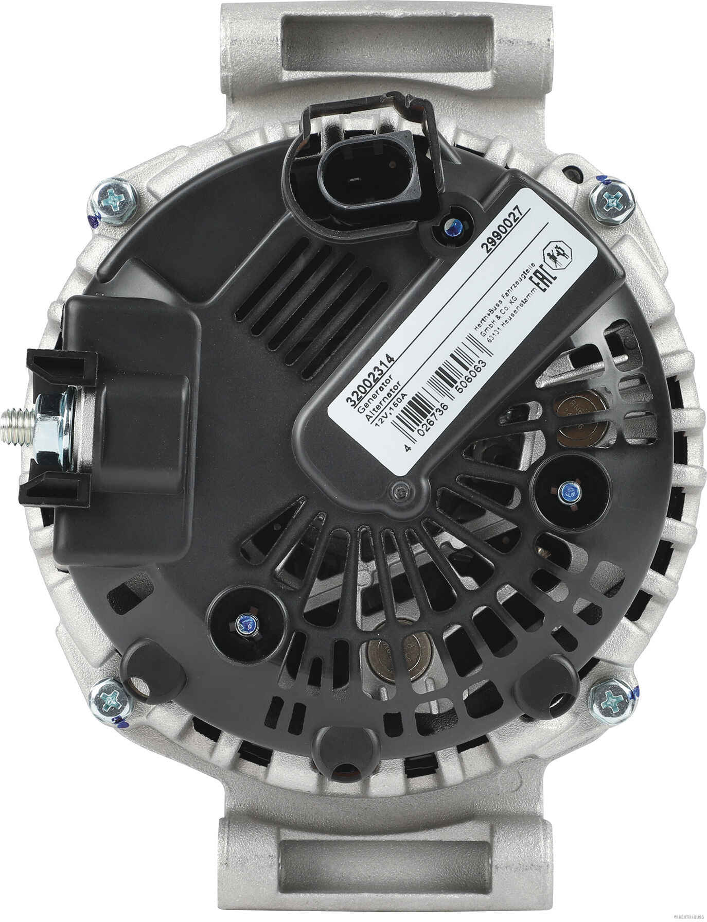 Ilustracja 32002314 HERTH+BUSS ELPARTS alternator