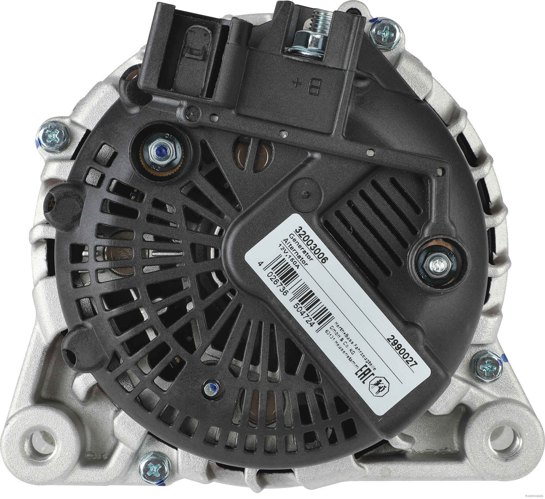 Ilustracja 32003006 HERTH+BUSS ELPARTS alternator