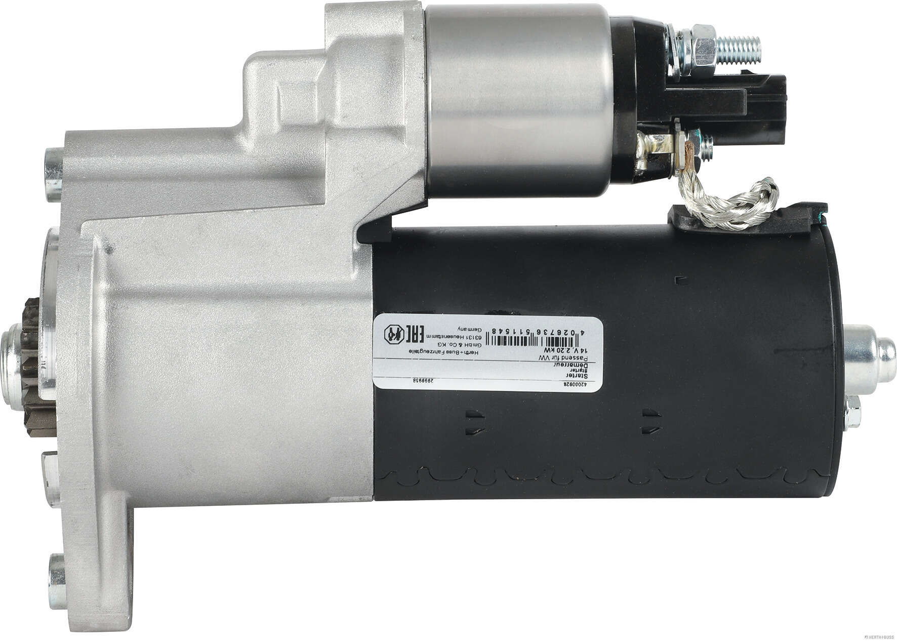 Ilustracja 42000926 HERTH+BUSS ELPARTS rozrusznik