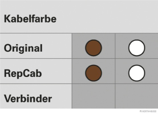 Ilustracja 51277035 HERTH+BUSS ELPARTS zestaw naprawczy do przewodów, tylna pokrywa