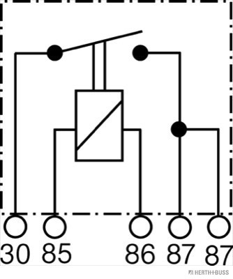 Ilustracja 75613211 HERTH+BUSS ELPARTS przekaźnik, prąd pracy