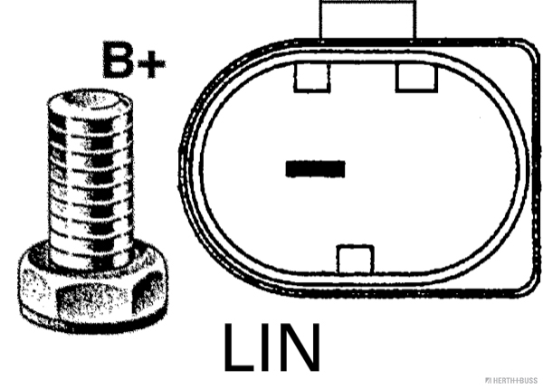 Ilustracja 32085040 HERTH+BUSS ELPARTS alternator