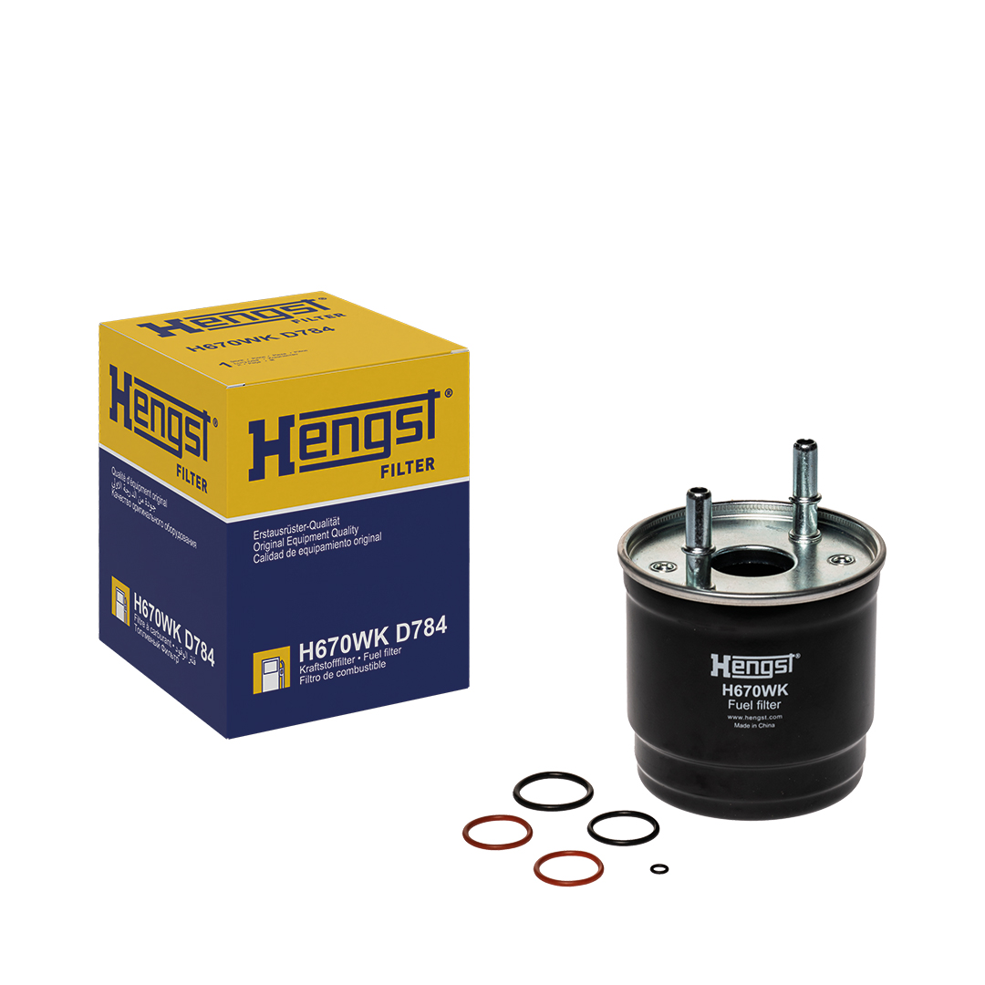 Ilustracja H670WK D784 HENGST FILTER filtr paliwa