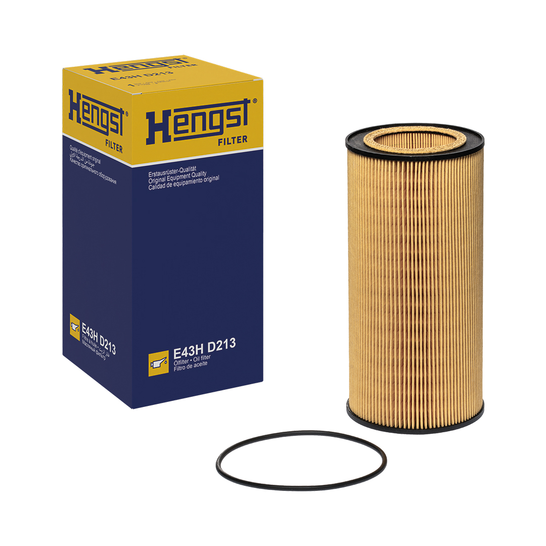 Ilustracja E43H D213 HENGST FILTER filtr oleju