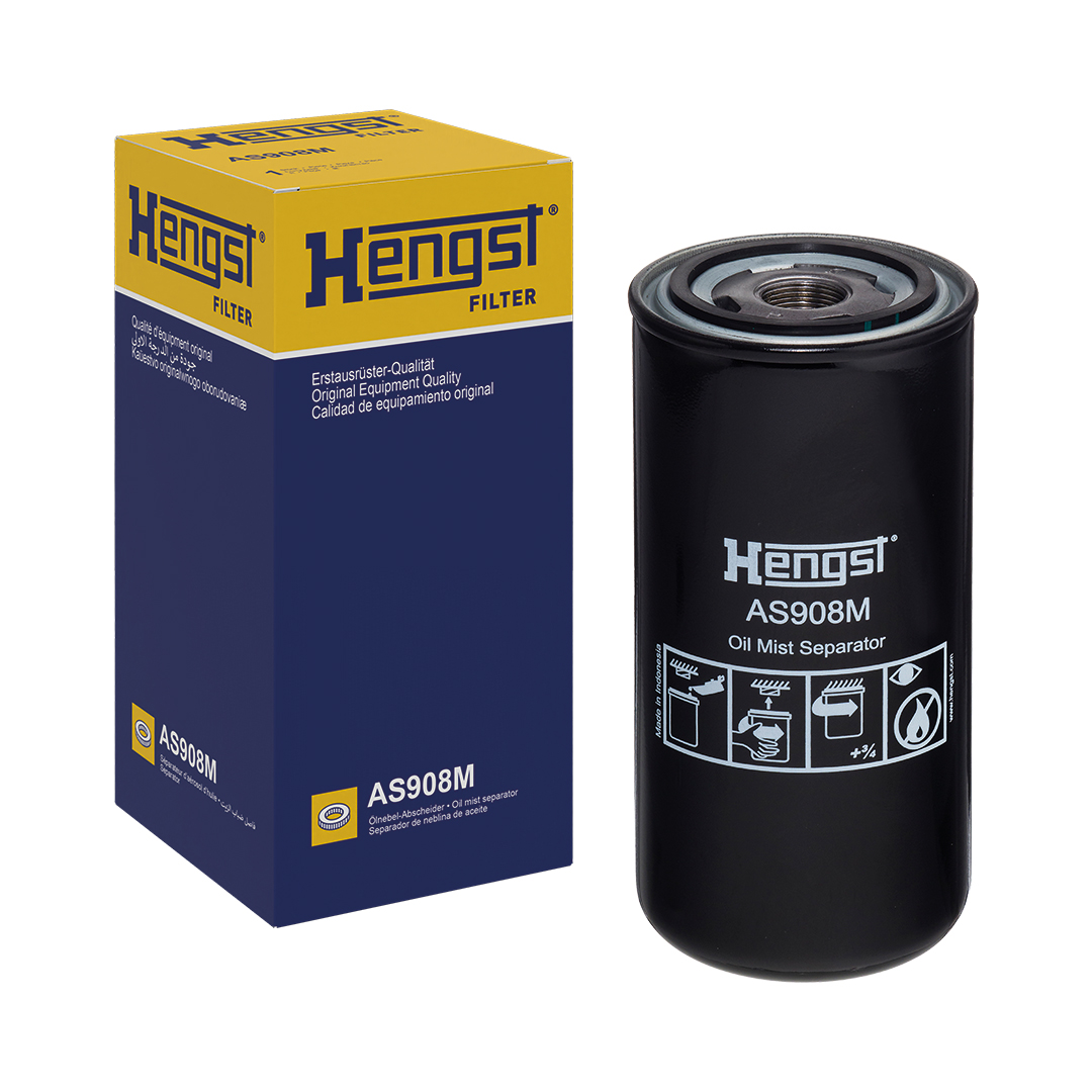 Ilustracja AS908M HENGST FILTER filtr, odpowietrzenie komory korbowej