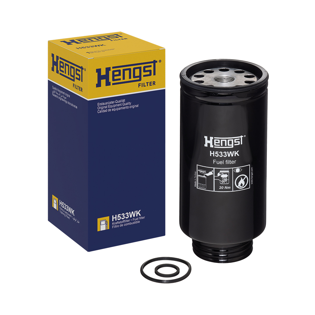 Ilustracja H533WK HENGST FILTER filtr paliwa