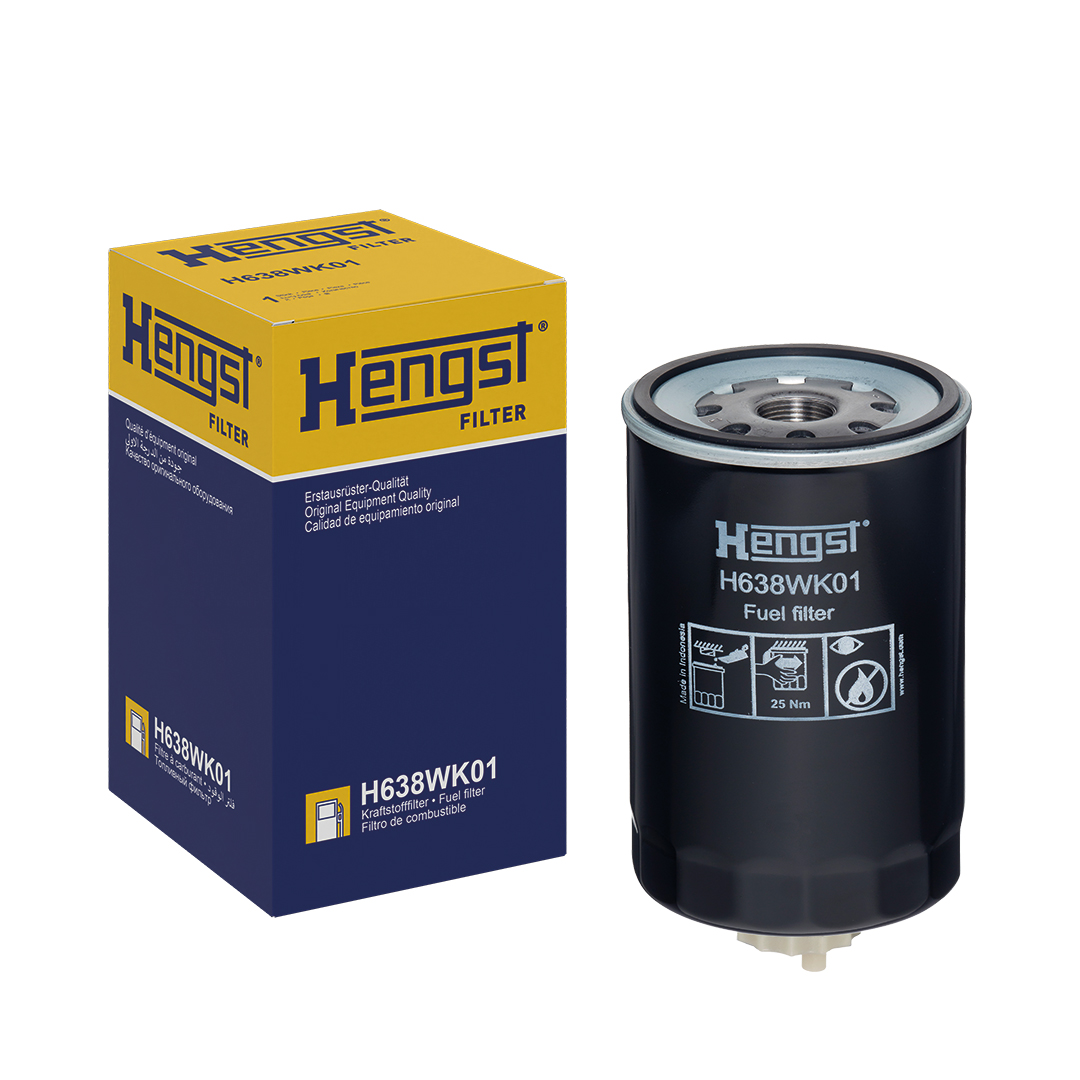 Ilustracja H638WK01 HENGST FILTER filtr paliwa