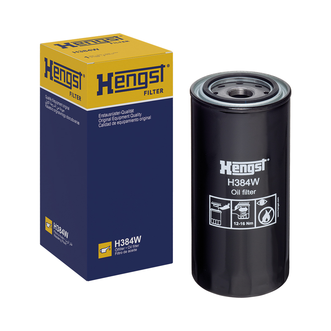 Ilustracja H384W HENGST FILTER filtr oleju