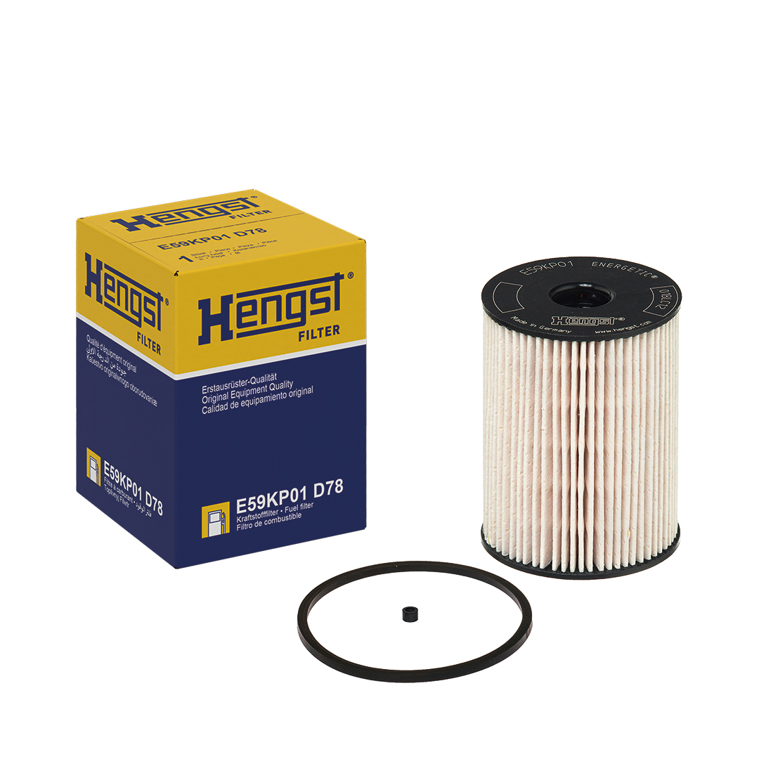 Ilustracja E59KP01 D78 HENGST FILTER filtr paliwa