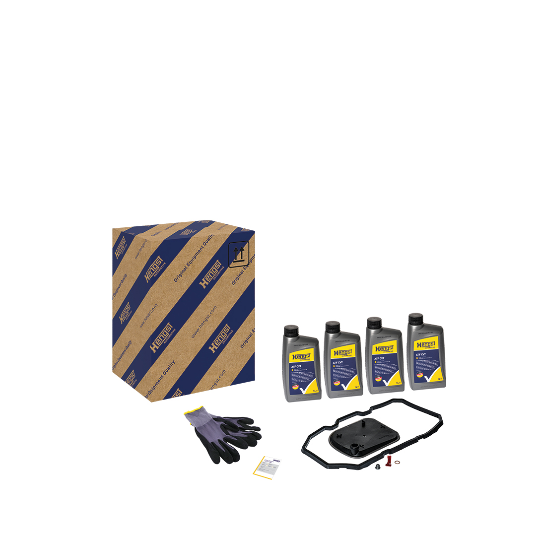 Ilustracja KIT822 HENGST FILTER zestaw części, wymiana oleju automatycznej skrzyni biegów