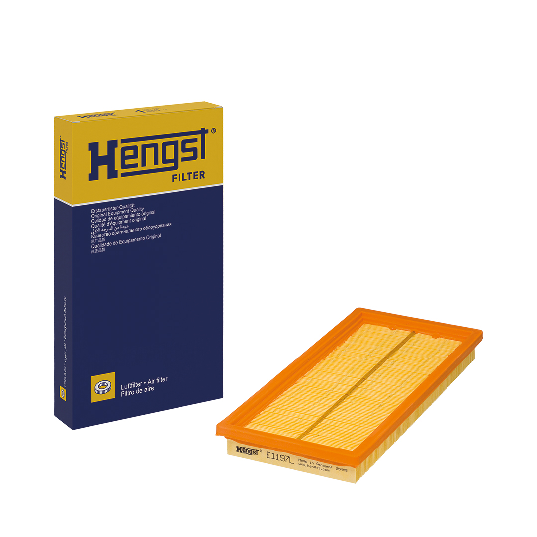 Ilustracja E1197L HENGST FILTER filtr powietrza