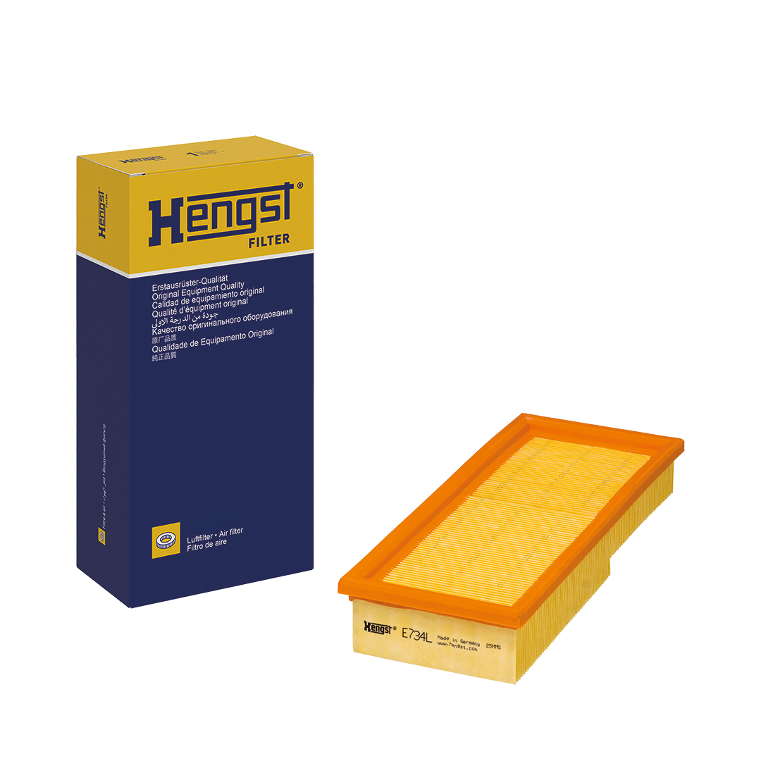 Ilustracja E734L HENGST FILTER filtr powietrza