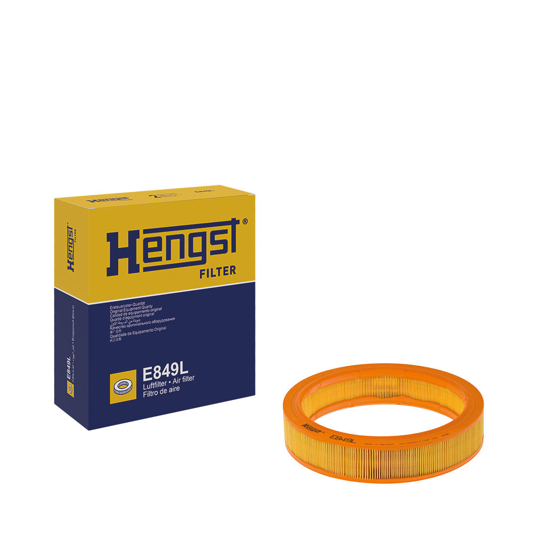 Ilustracja E849L HENGST FILTER filtr powietrza