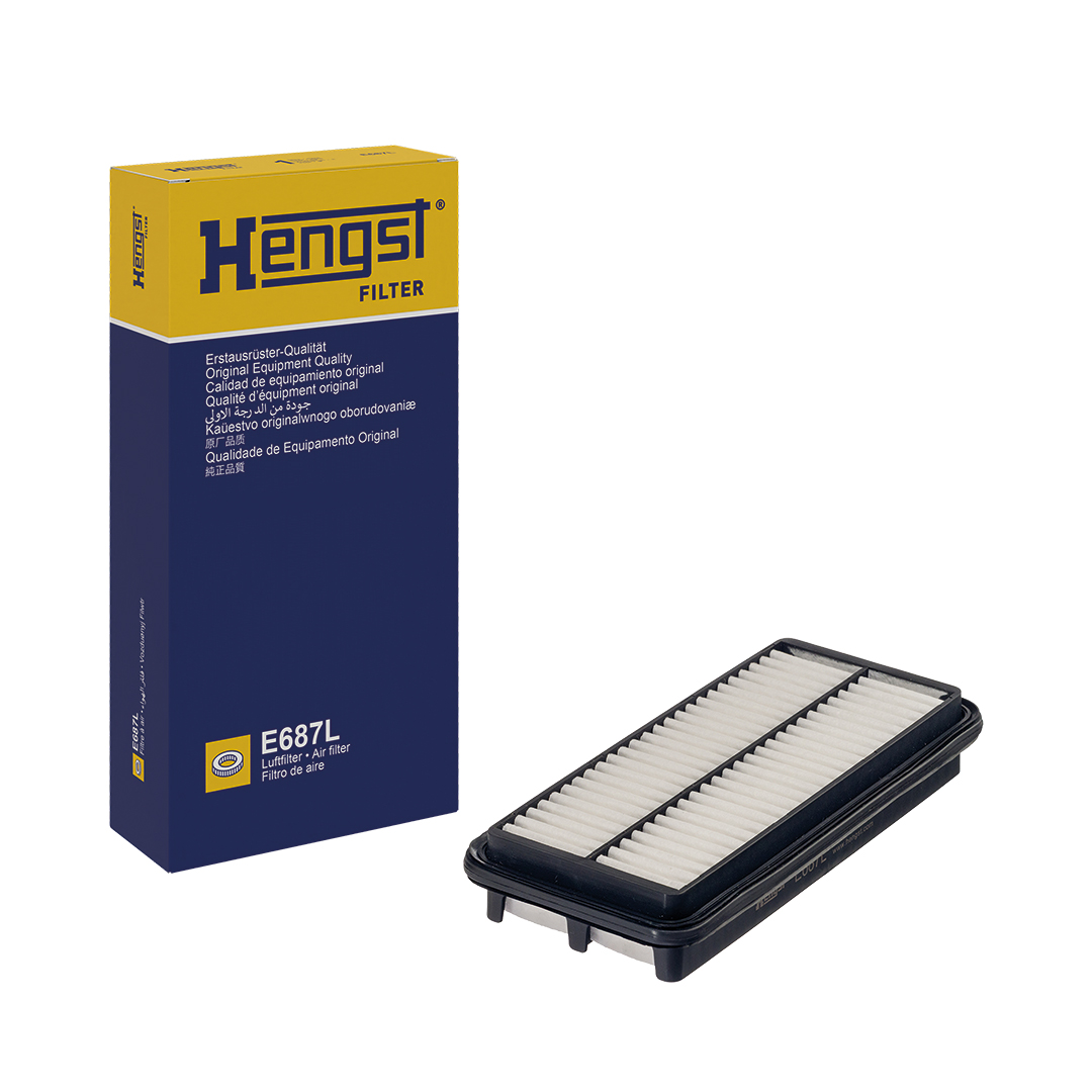 Ilustracja E687L HENGST FILTER filtr powietrza