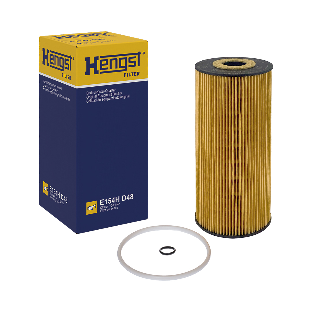 Ilustracja E154H D48 HENGST FILTER filtr oleju