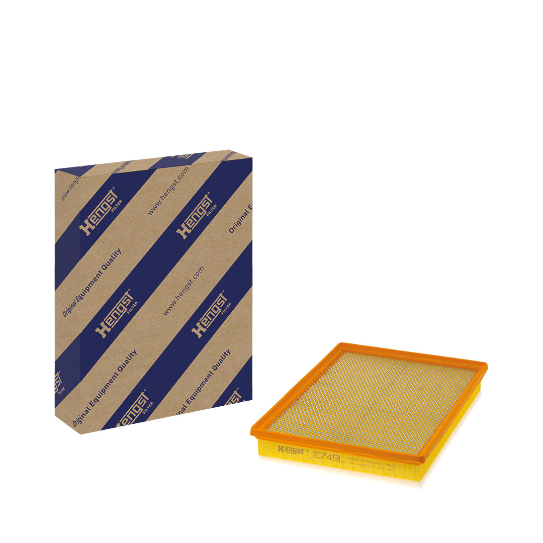 Ilustracja E749L HENGST FILTER filtr powietrza
