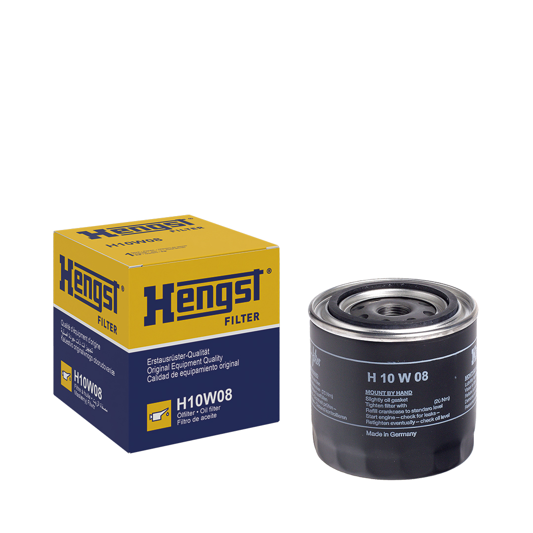 Ilustracja H10W08 HENGST FILTER filtr oleju