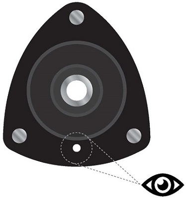 Ilustracja SM5472 KYB zestaw naprawczy, mocowanie amortyzatora