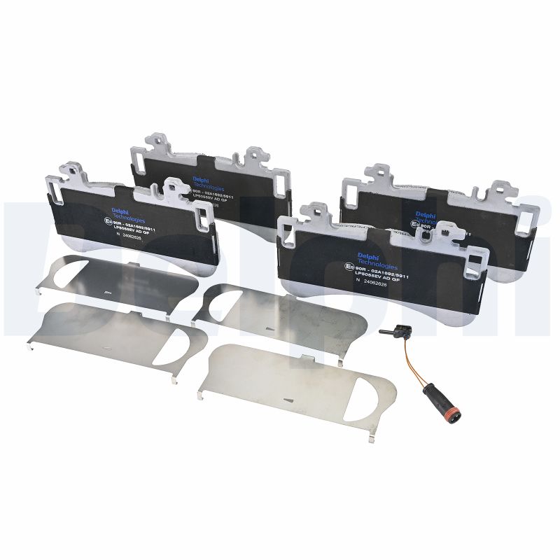 Ilustracja LP5055EV DELPHI klocki hamulcowe