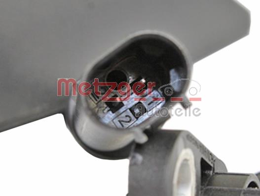 Ilustracja 0900838 METZGER AUTOTEILE czujnik, prędkość obrotowa koła