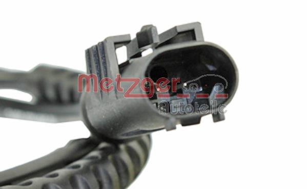 Ilustracja 0900855 METZGER AUTOTEILE czujnik, prędkość obrotowa koła