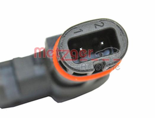 Ilustracja 0900858 METZGER AUTOTEILE czujnik, prędkość obrotowa koła