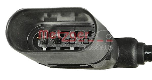 Ilustracja 0900969 METZGER AUTOTEILE czujnik, prędkość obrotowa koła