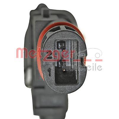 Ilustracja 0900975 METZGER AUTOTEILE czujnik, prędkość obrotowa koła