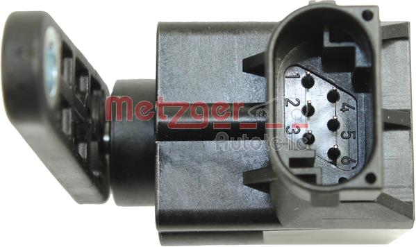 Ilustracja 0901221 METZGER AUTOTEILE czujnik, regulacja zasięgu świateł