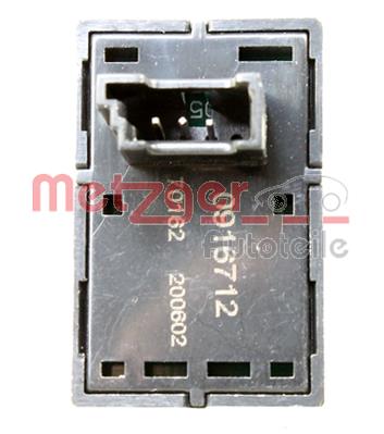 Ilustracja 0916712 METZGER AUTOTEILE przełącznik, podnośnik szyby