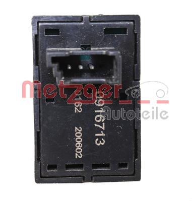 Ilustracja 0916713 METZGER AUTOTEILE przełącznik, podnośnik szyby
