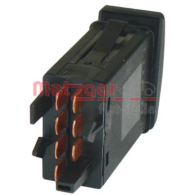 Ilustracja 0916015 METZGER AUTOTEILE włącznik świateł awaryjnych