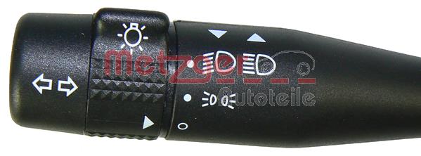 Ilustracja 0916131 METZGER AUTOTEILE przełącznik, światła główne