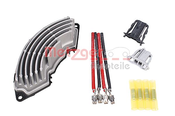 Ilustracja 0917694 METZGER AUTOTEILE opornik dmuchawy / sterowanie nawiewu