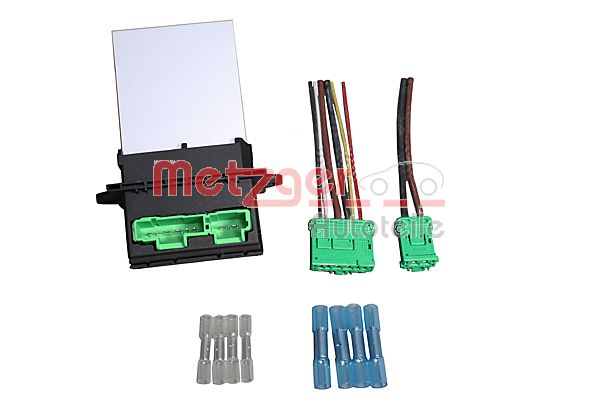 Ilustracja 0917695 METZGER AUTOTEILE opornik dmuchawy / sterowanie nawiewu