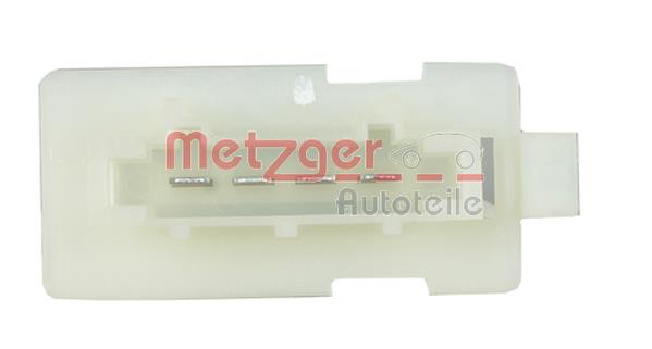 Ilustracja 0917261 METZGER AUTOTEILE opornik dmuchawy / sterowanie nawiewu