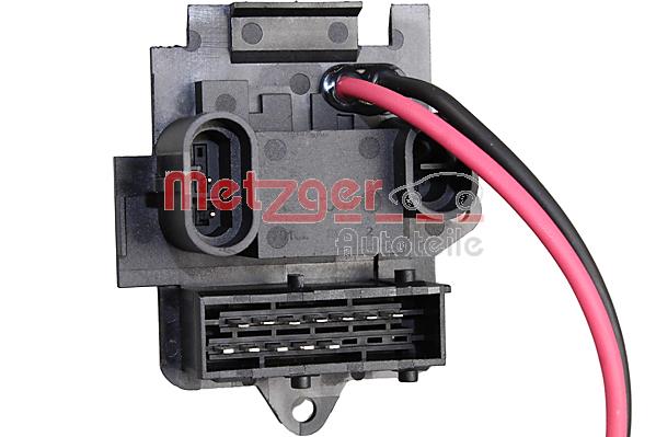 Ilustracja 0917361 METZGER AUTOTEILE opornik dmuchawy / sterowanie nawiewu