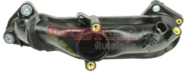 Ilustracja 2400413 METZGER AUTOTEILE rura wlotowa, zasilanie powietrzem