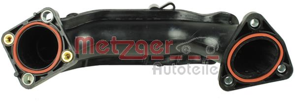 Ilustracja 2400413 METZGER AUTOTEILE rura wlotowa, zasilanie powietrzem