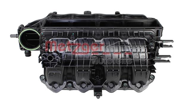 Ilustracja 2100076 METZGER AUTOTEILE moduł rury wlotowej