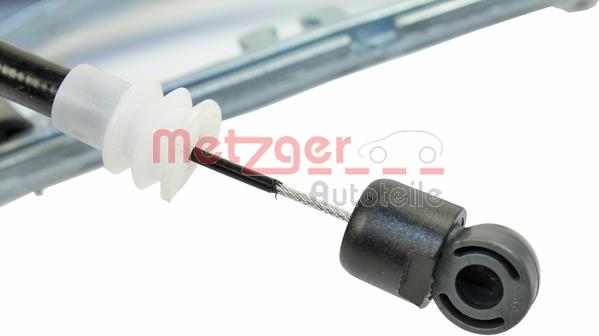 Ilustracja 2310544 METZGER AUTOTEILE rama, zewnętrzny uchwyt drzwi