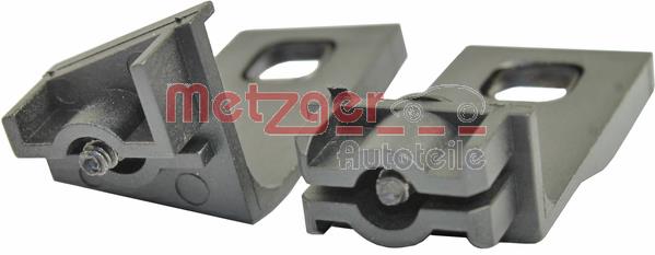 Ilustracja 2318001 METZGER AUTOTEILE zestaw naprawczy, reflektor główny (uchwyt)