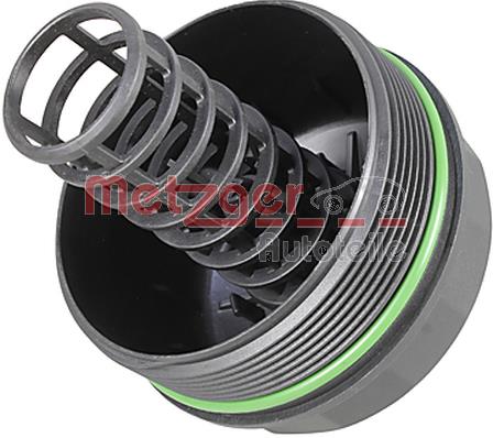 Ilustracja 2370070 METZGER AUTOTEILE pokrywa, obudowa filtra oleju