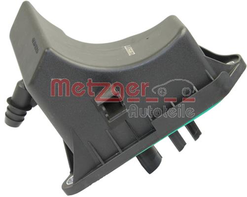 Ilustracja 2385077 METZGER AUTOTEILE separator oleju, odpowietrzenie przestrzeńi korbowej