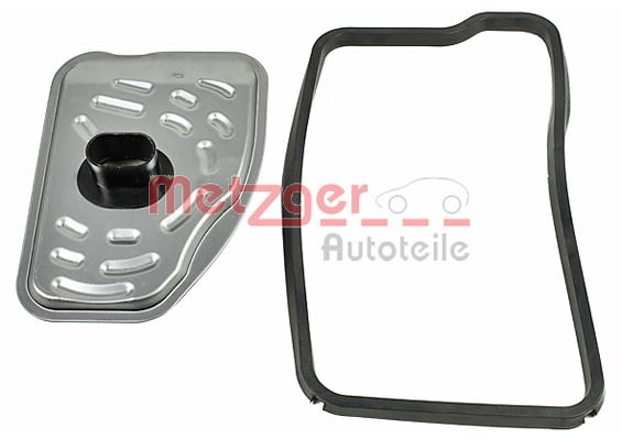 Ilustracja 8020059 METZGER AUTOTEILE zestaw filtra hydraulicznego, automatyczna skrzynia biegów
