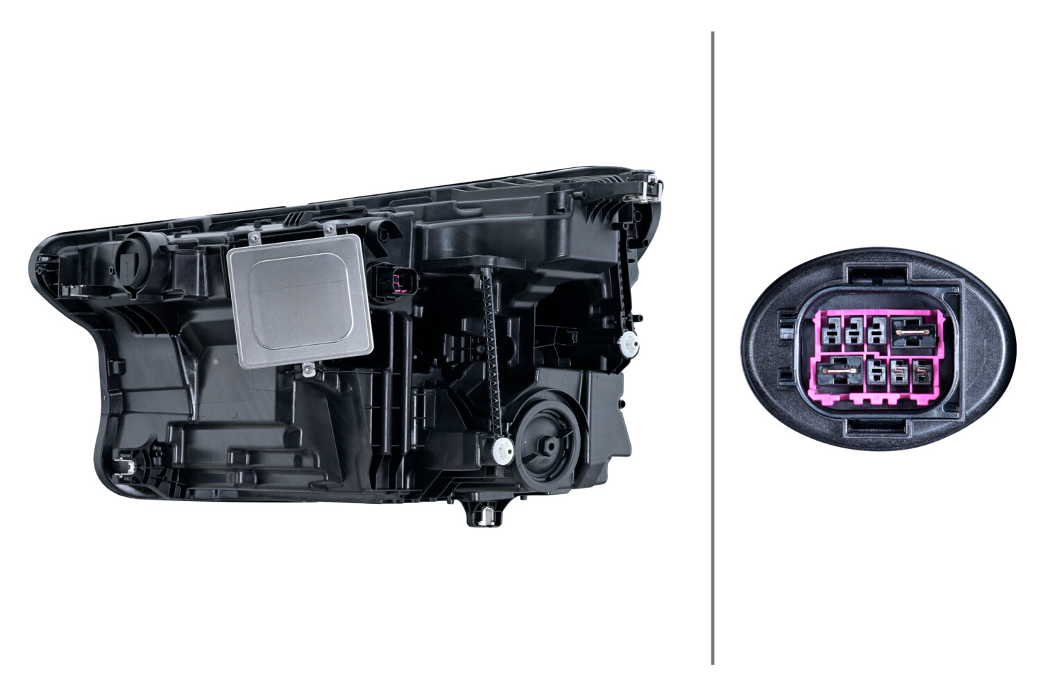 Ilustracja 1EX 015 400-821 HELLA reflektor