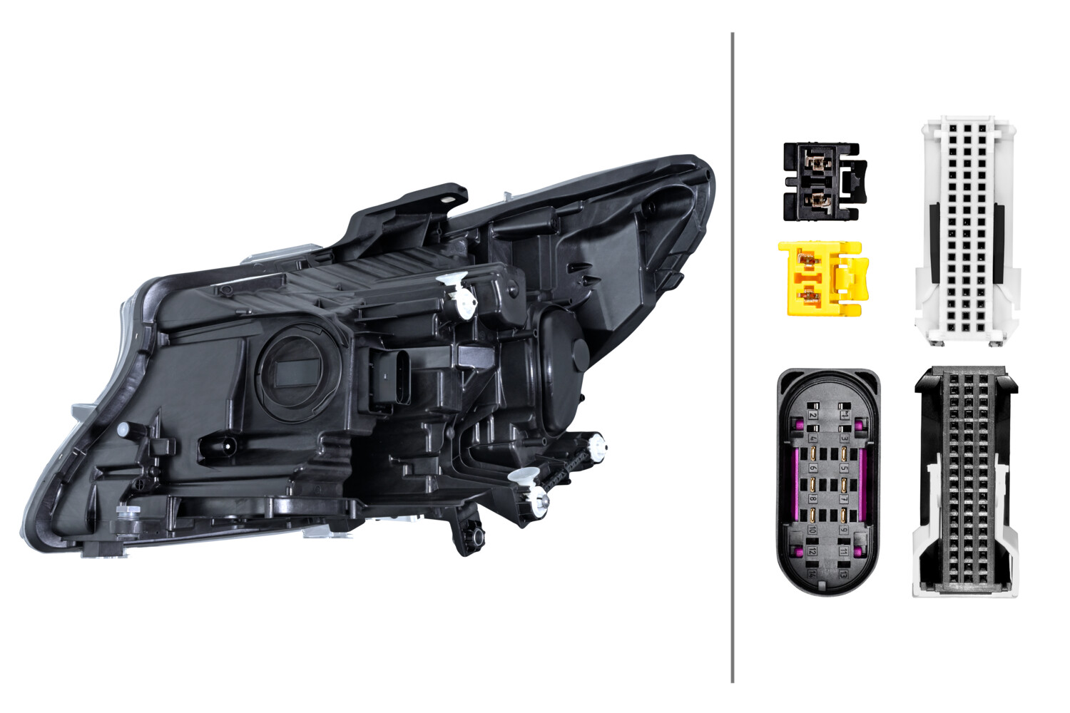 Ilustracja 1EX 016 217-721 HELLA reflektor