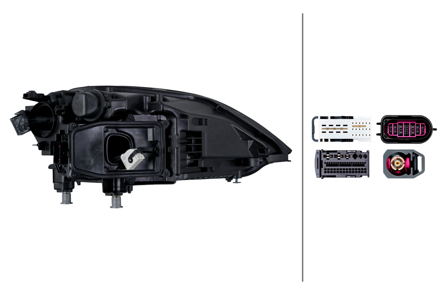 Ilustracja 1EX 016 348-711 HELLA reflektor